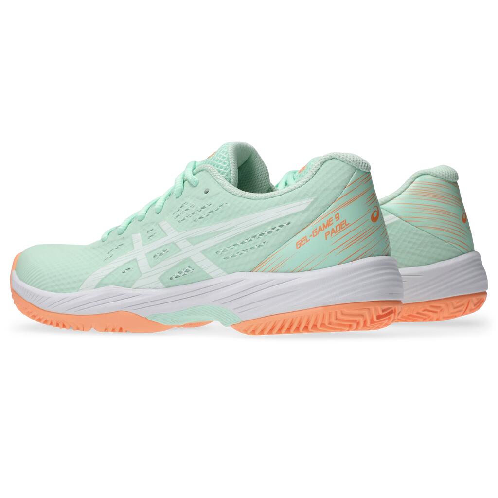 Women's Padel Shoes Gel Game 9 - Mint